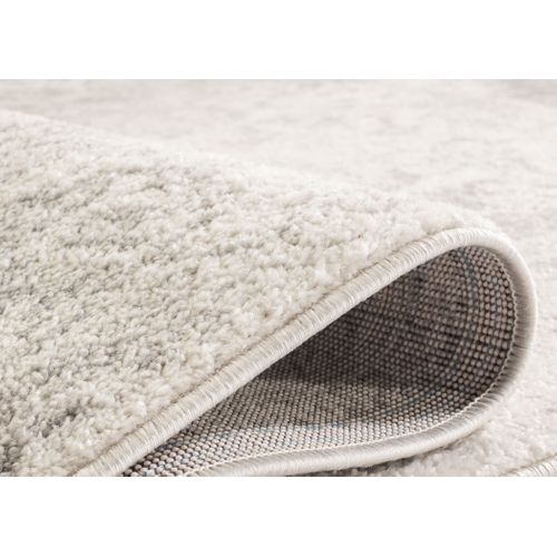 Tapis Adirondack 152 X 152 Cm Vintage Patiné Lucinda Ivoire / Argent