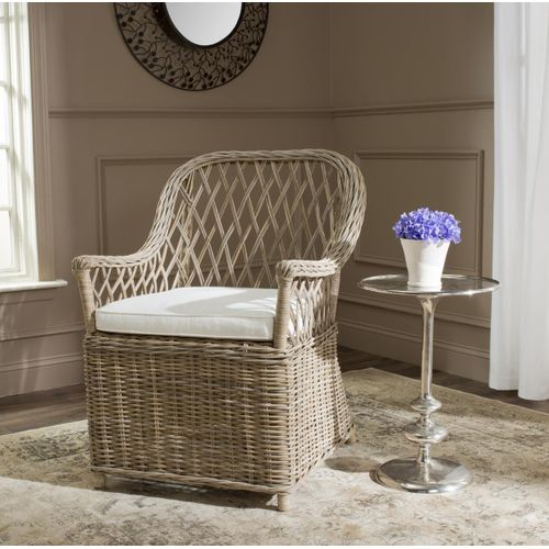Chaise D'appoint Missie Neutre Rotin 71 X 74 X 94 Cm