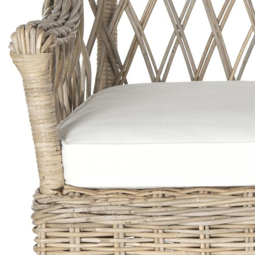 Chaise D'appoint Missie Neutre Rotin 71 X 74 X 94 Cm