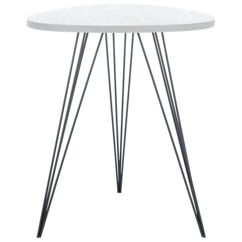 Table D'appoint Dosia Noir Le Fer 50 X 50 X 60 Cm