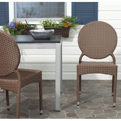 Chaises D'appoint Erlene Lot De 2 Neutre Osier En Polyethylene
