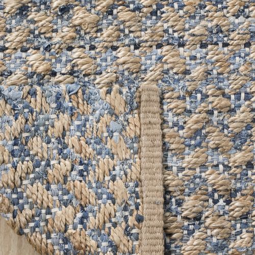 Tapis Cape Cod 183 X 183 Cm Coastal Layana Bleu / Naturel