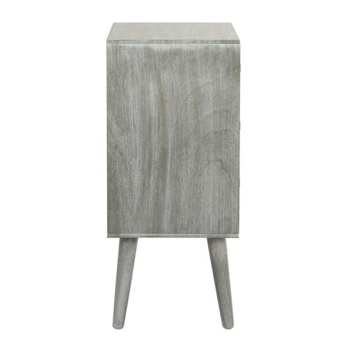 Table D'appoint Else Gris Bois De Pin 40 X 30 X 66 Cm