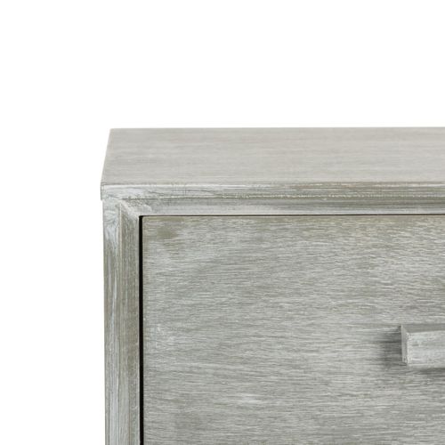 Table D'appoint Else Gris Bois De Pin 40 X 30 X 66 Cm