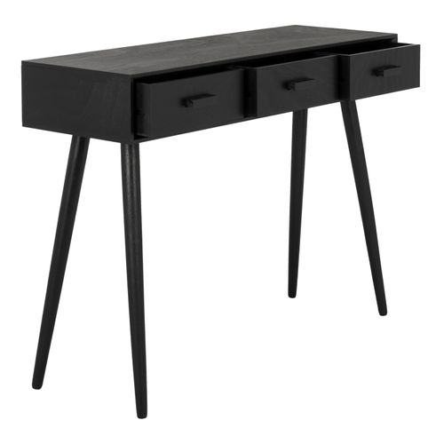 Consoles Ilah Noir Bois De Pin 106 X 36 X 81 Cm