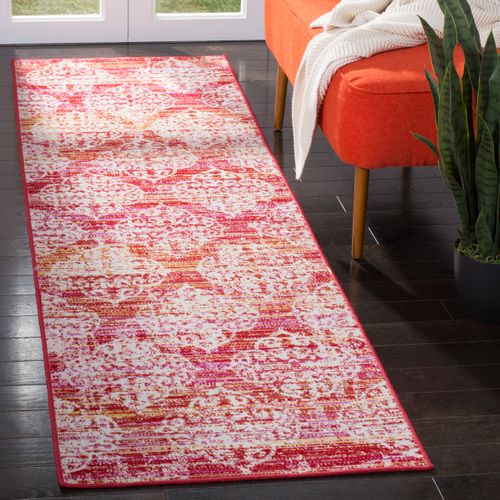 Tapis Montage 69 X 244 Cm Lumineux Et Moderne Faye Rose