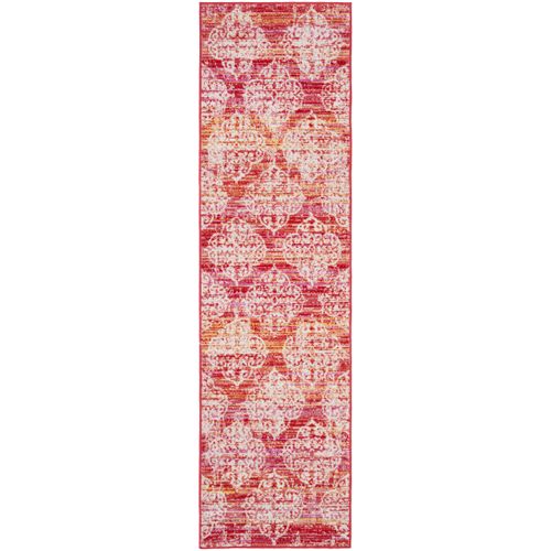 Tapis Montage 69 X 244 Cm Lumineux Et Moderne Faye Rose