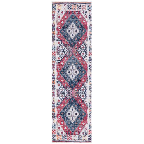 Tapis Montage 69 X 244 Cm Lumineux Et Moderne Lattice Marron