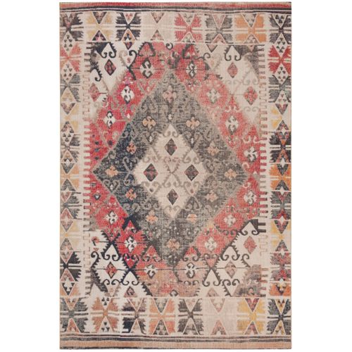 Tapis Montage 152 X 244 Cm Lumineux Et Moderne Lattice Marron