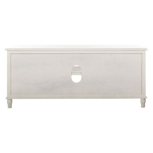 Support Multimedia Oneta Blanc Bois De Pin 120 X 40 X 51 Cm