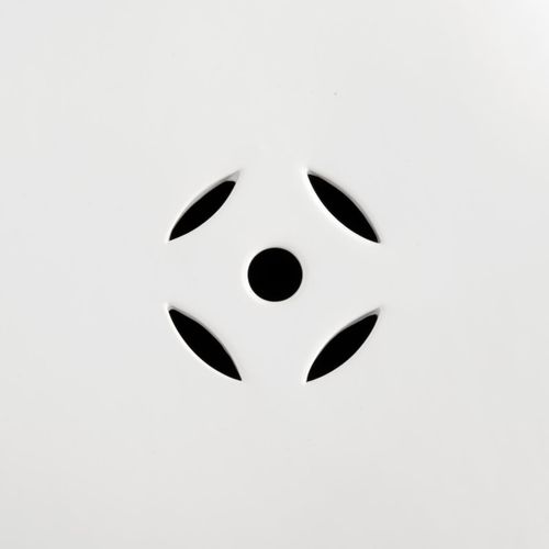 Tabouret De Jardin Nelie Blanc Ceramique 38 X 38 X 47 Cm