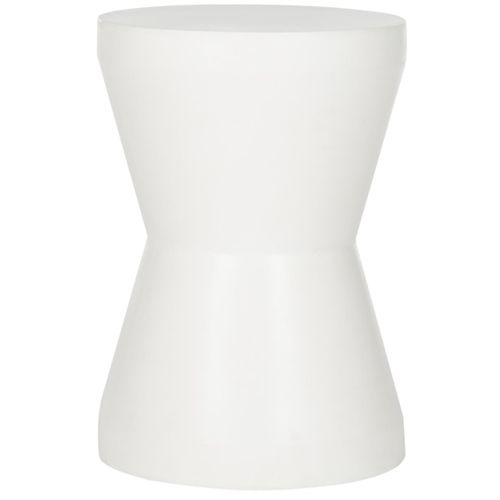 Table En Ciment Janell Ivoire Beton 31 X 31 X 44 Cm