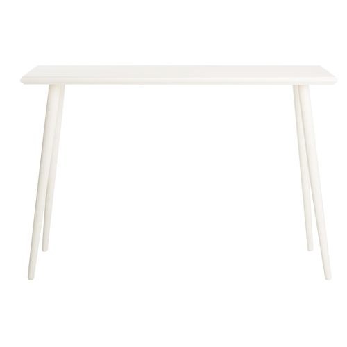 Table Console Versa Blanc Bois De Pin 120 X 40 X 81 Cm