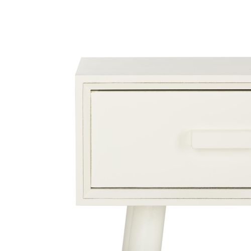 Console Ilah Blanc Bois De Pin 106 X 36 X 81 Cm
