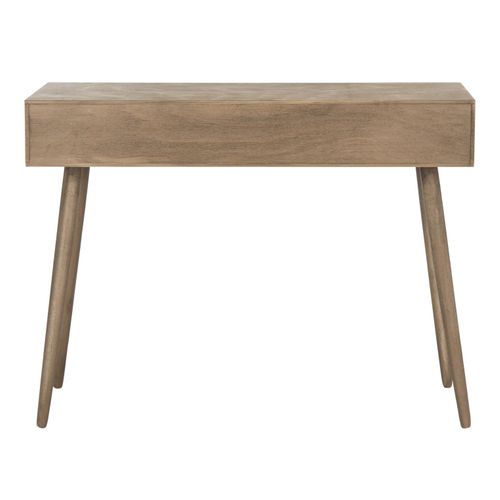 Table Console Ilah Neutre Bois De Pin 106 X 36 X 81 Cm