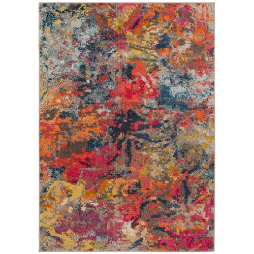 Tapis Monaco 122 X 170 Cm Bohème Chic Ember Bleu