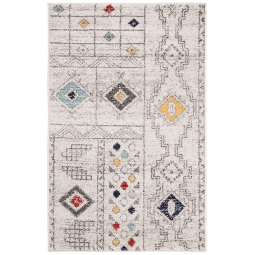 Tapis Adirondack 91 X 152 Cm Marocain Boho Tribal Hadley Bleu