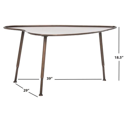 Tables Basses Mozelle Neutre Le Fer 99 X 74 X 47 Cm
