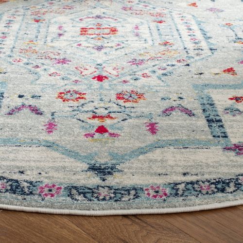 Tapis Madison 201 X 201 Cm De Transition Mila Gris