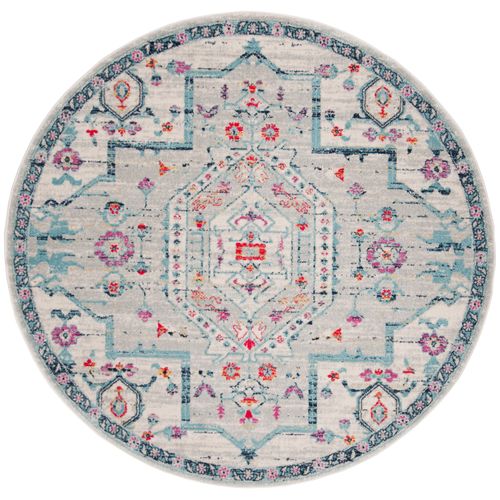 Tapis Madison 201 X 201 Cm De Transition Mila Gris