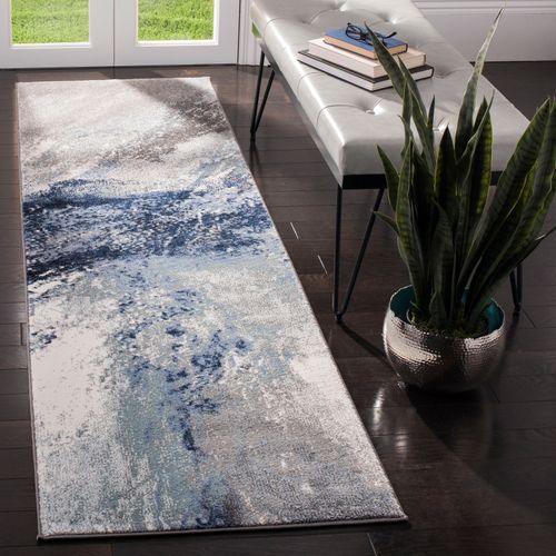 Tapis Galaxy 69 X 244 Cm Contemporain Consuela Bleu
