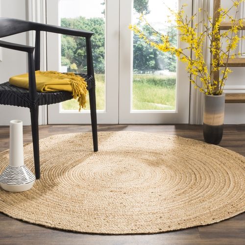 Tapis Fibre Naturelle 213 X 213 Cm Natural Fiber Haruko Naturel