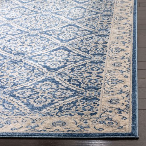 Tapis Brentwood 183 X 274 Cm Traditionnel Bryn Bleu