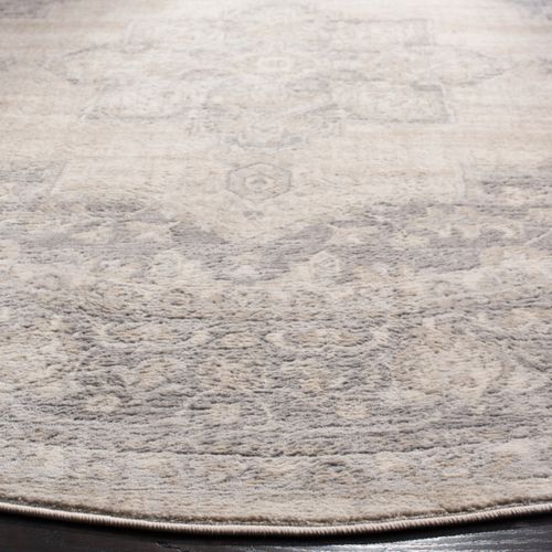 Tapis Brentwood 201 X 201 Cm De Transition Ella Gris