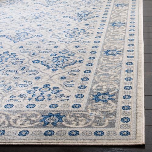 Tapis Brentwood 183 X 274 Cm De Transition Teresse Bleu