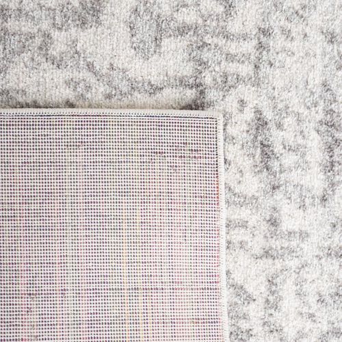 Tapis Madison 274 X 366 Cm Chic Moderne Merryl Argent / Ivoire