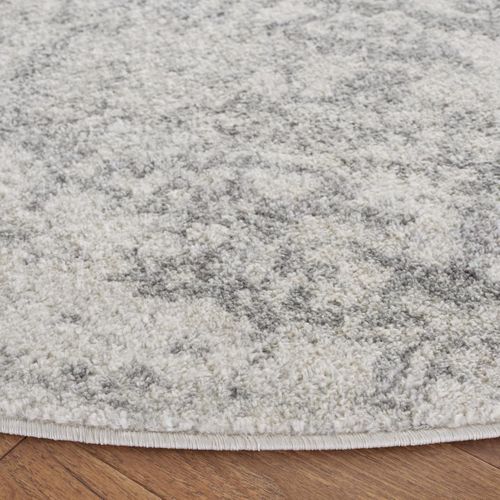 Tapis Madison 274 X 366 Cm Chic Moderne Merryl Argent / Ivoire