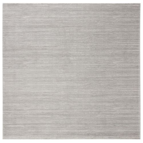 Tapis Vision 201 X 201 Cm Solide Et Tonale Valentine Argent