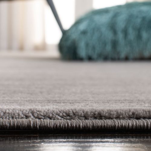 Tapis Vision 201 X 201 Cm Solide Et Tonale Valentine Argent