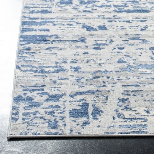 Tapis Jaspe 201 X 201 Cm Contemporain Jassi Bleu