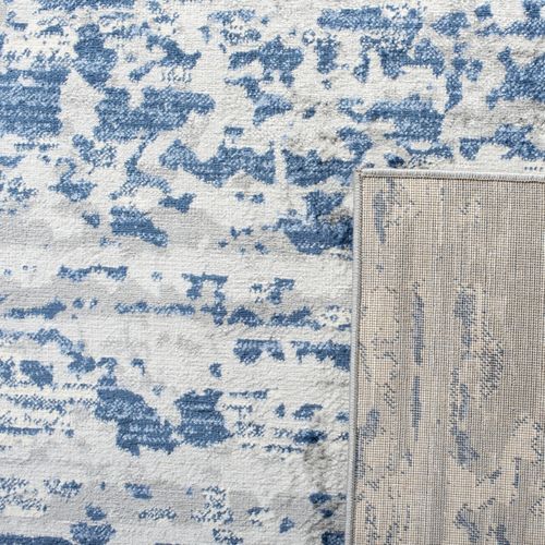 Tapis Jaspe 201 X 201 Cm Contemporain Jassi Bleu