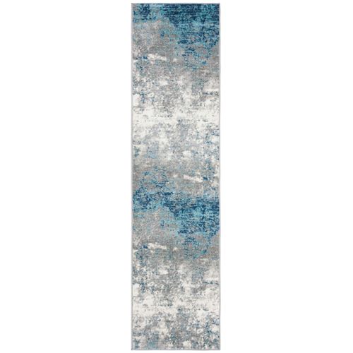 Tapis Jaspe 61 X 244 Cm Contemporain Jassi Bleu