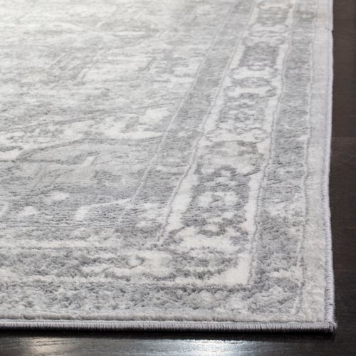 Tapis Brentwood 201 X 201 Cm De Transition Maliyah Gris