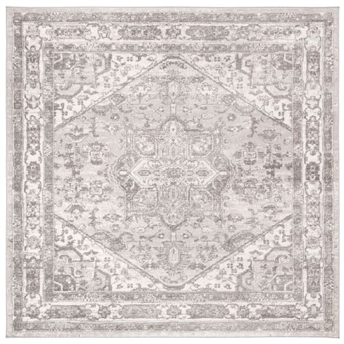 Tapis Brentwood 201 X 201 Cm De Transition Maliyah Gris