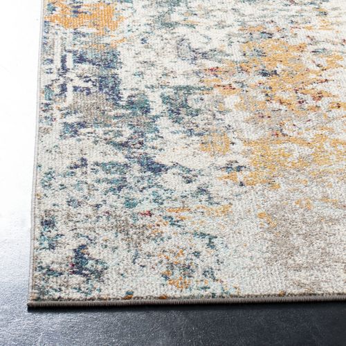 Tapis Madison 274 X 366 Cm Contemporain Mateo Gris / Beige
