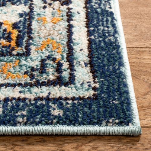 Tapis Madison 244 X 305 Cm De Transition Malaya Blue / Light Blue