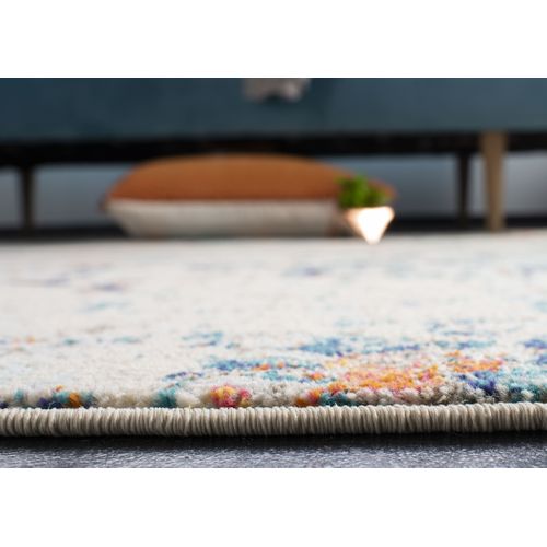 Tapis Madison 244 X 305 Cm Contemporain Mansie Crème / Orange
