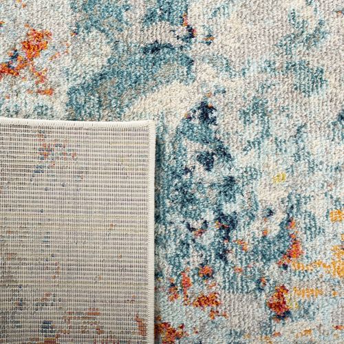 Tapis Madison 244 X 305 Cm Contemporain Mansie Crème / Orange