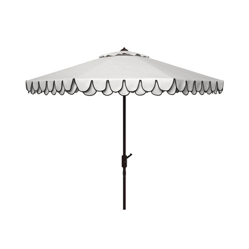 Parasol Littoral Valance Marine/blanc Metal 255 X 255 X 250