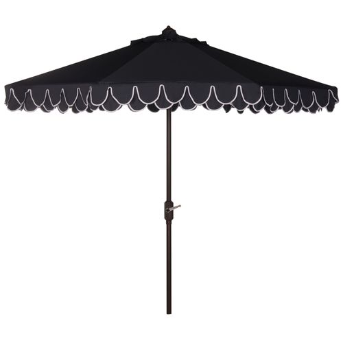 Parasol Littoral Valance Marine/blanc Metal 330 X 330 X 270