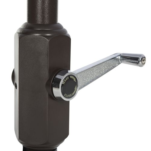 Parasol Littoral Milan Marine/blanc Metal 260 X 260 250