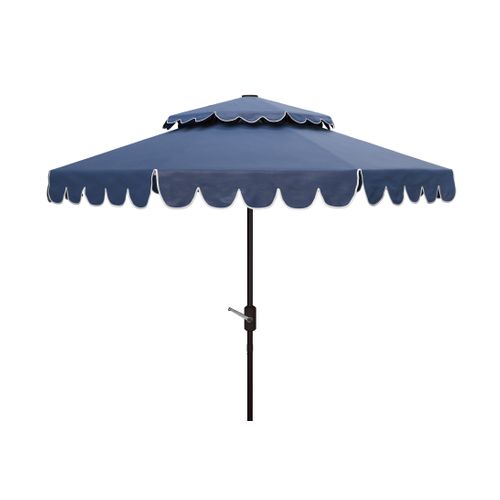 Parasol Littoral Venice Marine/blanc Metal 260 X 260 250