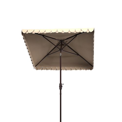 Parasol Moderne Valance Beige Metal 230 X 230 265