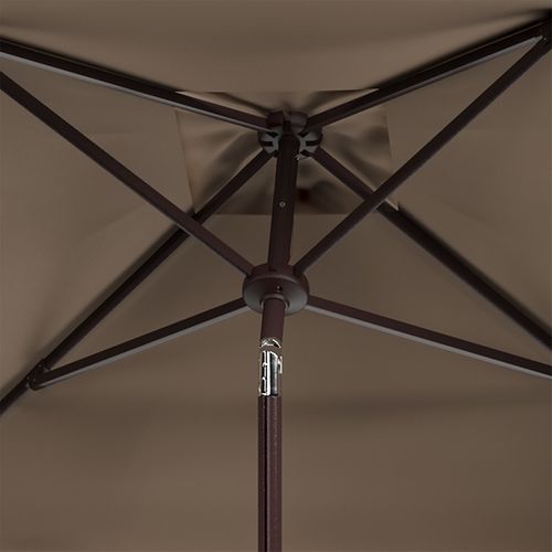 Parasol Moderne Valance Beige Metal 230 X 230 265