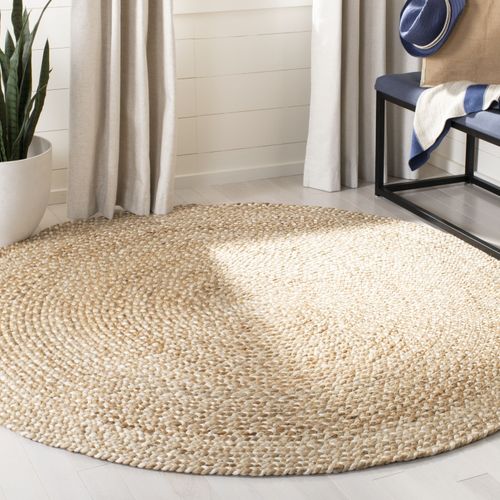 Tapis Fibre Naturelle 213 X 213 Cm Natural Fiber Effie Naturel / Ivoire