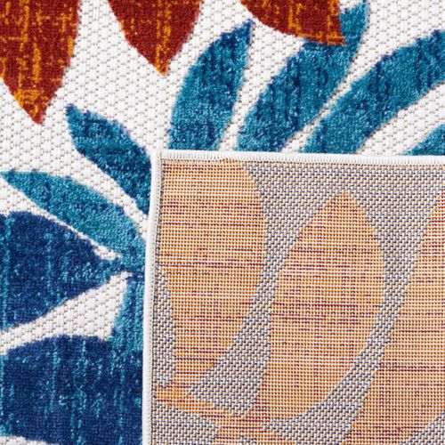 Tapis Cabana 61 X 244 Cm Moderne Ariadne Crème / Rouge